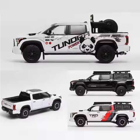 GCD 1:64 Isuzu vellfire Crown Mark X LC100 Fuso Hilux 1985 Diecast Model Car