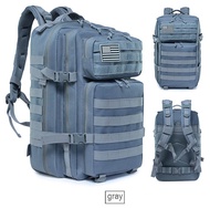 2025 45L Military Molle Backpack Tactical Army Men Travel Waterproof Rucksack Tourist Bagpack Rain C