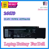 266J9 Laptop Battery for Dell G3 15 3590 3500 G5 15 5500 5505 Inspiron 14 5490 M4GWP PN1VN 11.4V 51W