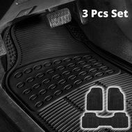 LK28WQ Ricaro Continental Car Mats 3 Pcs 2 Rows Universal