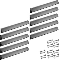 SOTECH Blackline Elegance Furniture Handles Aluminium BA 192 mm Black Matte Anodised Length 212 mm H