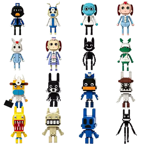 Animal Hospital BUilding Blocks Horror Game Animal Hospital Anomaly Cat Dog Penguin Bunny Animal Hos
