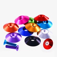 Aluminum Alloy 6061 Countersunk Head Screw Washer Outer Diameter 14mm Colorful M3.5