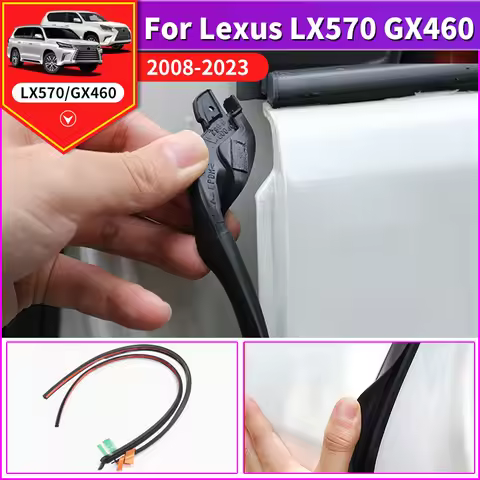 For 2008-2022 Lexus LX570 GX460 GX400 Car Door B pillar Sealing Strip LX GX 570 460 400 Exterior Mod