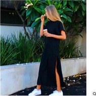 Long Beach Party Women Causal Short Sve Loose Dress