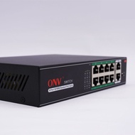 Poe 8 port ONV H1108PLS 08 x 10 / 100Mbps Switch With Power 65W