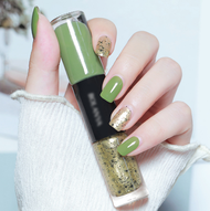 Gratis Ongkir - Kutek Halal Gel Nail Polish Set 2 in 1 / Kutek Korea Lucu / Kutek Halal Non Peel Off