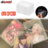50Pcs Transparent Card Protector Toploader Pokemon Card Sleeve/ Toploader Photocard/ Pokemon Card Pr