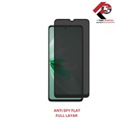 LAYAR Vivo V27E Tempered Glass V29E Anti-Spy Flat Full Screen/