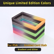 13.97 x 8.5 cm 2 PCS For PSA Graded Cards 35 PT Gradient Color Glitter Slab Guard TPU Slab Protector