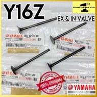 [100% ORI ] Y16 Y16Z Y16ZR INTAKE VALVE B5V-E2111 EX EXHAUST VALVE B5V-E2121 ORIGINAL