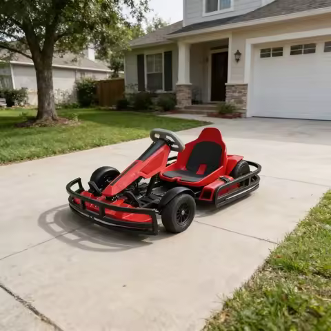 High Sales Amusement Park Electric Go Kart Kids Adult Racing Karting Car for Wholesale