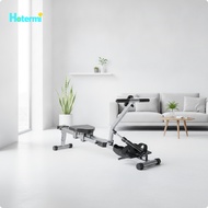 footful Adjustable Resistance Hydraulic Rowing Machine Low-Impact Hydraulic Rower Quiet Rowing Machi