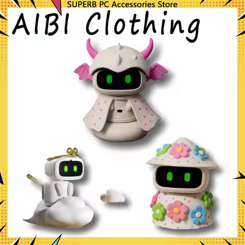 AIBI Ai Pocket Robot AI Pet Exclusive Clothing Set of 3 Pieces Aibi robot clothing Accessories Flowe