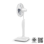 [หลายสี] พัดลม MITSUBISHI LIVING FAN 16 นิ้ว **ตั้งพื้น** รุ่น LV16-GA/LV16-GB ขาว One