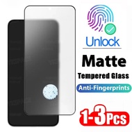 3PCS for Samaung S26 S25 Edge S24 Ultra S23 S22 Plus Frosted Screen Protector Anti Fingerprint Unloc