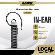 Remax RB-T9 CSR Bluetooth v4.1 Ear Hook Wireless Headset with HD Microphone Earphone Bluetooth Earbu