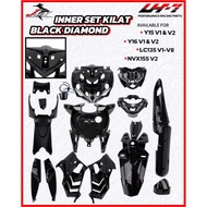 JUPITER EXCITER YAMAHA ORIGINAL INNER HITAM KILAT DIAMOND JMX/ Y15ZR V1 V2/ Y16ZR V1 Abs/ LC135 V8 N