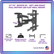 HEAVY DUTY 37"-70"  ROTATE 90 DEGREES LEFT & RIGHT FULL MOTION TV WALL MOUNT