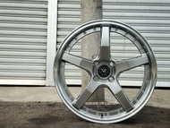 New Car Sport Rim Flow Forming WORK VERZ KCV03 17x7.5J 5x113 17x7J 4x100 ET40 Hyper Black + Lip - RE