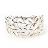 全新☆TIFFANY&Co. Tiffany Paloma Picasso 橄欖葉手環 AG925 現貨款 銀質 重量 31.7克 女士零售價 ¥189,200
