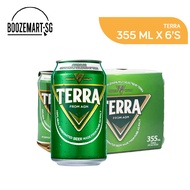 TERRA Pure Malt Lager Beer 355ml x 6's CANS | BBD 31st Oct 2025