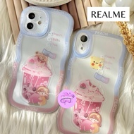 CASE GELCY BOBA FOR REALME C55 C35 C33 C31 C30 C12 C15 C25 C21 C21Y C25Y C11 2020 C11 2021 C20 C17 7