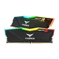 Ram máy tính Team T-Force Delta LED RGB [ĐEN] 8GB DDR4 3200MHz - Hàng chính hãng