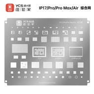YCS A19 Pro Middle Layer BGA Reballing Stencil Template for IPhone 17 Pro Max Air Front Camera NFC A