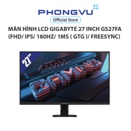 Gigabyte 27 inch GS27FA LCD Monitor (Full HD/ IPS/ 180Hz/ 1ms (GTG)/ Freesync) Black -