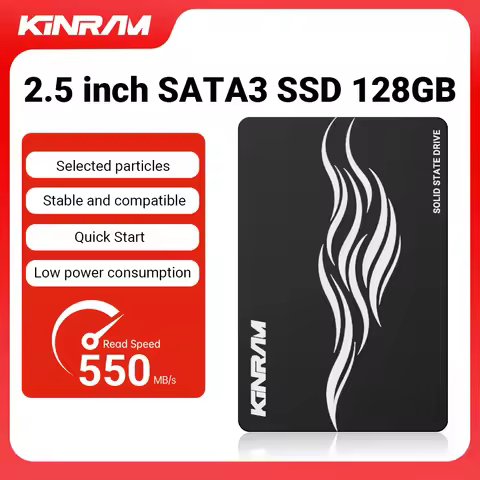KinRam 2.5" SATA3 SSD 120GB 128GB 240GB 256GB 512GB 1TB SATA 3 Internal Solid State Drive 1TB 500GB 