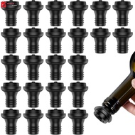 24Pcs Wine Stopper Set Silicone Wine Vacuum Stopper Resealable Wine Preserver Saver Stopper SHOPSKC5881