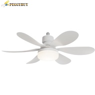 【New Arrival】E26/27 Socket Fan LED Light Light Bulb Fan with Remote 40W/30W Warm Light Ceiling Fan D