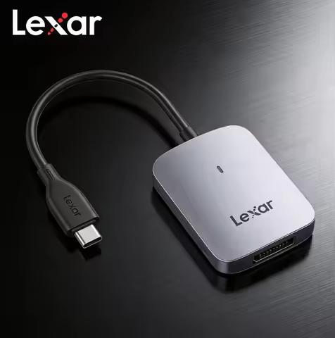 Original USB 3.2 Gen 2 Lexar CFexpress Type A Card Reader Type C/A CFe A Memory Card Reader