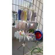 3-tier folding clothes drying rack