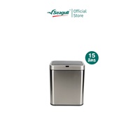 Seagull ถังขยะสเตนเลสสตีลแบบเซ็นเซอร์ (ไทเทเนียม) Stainless Steel Sensor Bin มีให้เลือก 2 ขนาด 15 ลิ