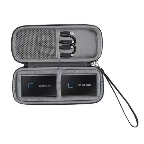 Portable SSD 500GB 1TB 2TB 3TB 4TB External Solid State Drive (Case only) 2-in-1 Hard travel Case fo