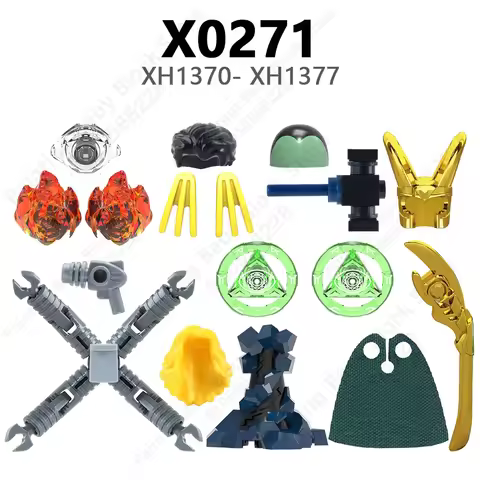 X0271 XH1370 XH1371 XH1372 XH1373 XH1374 XH1375 XH1376 XH1377 Compatible with Action Figures Parts X