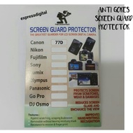 ANTI GORES SCREEN GUARD PROTECTOR KAMERA CANON EOS 77D