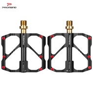 Promend Titanium Axle Carbon Tube Bicycle Pedal 86t Mountain Bike 3 Palin Pedal Road Bike Riding Accessories