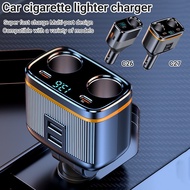 12/24V Car Charger Dual USB Socket Waterproof Voltmeter Switch Quick Charge Adapter for Motorcycle T