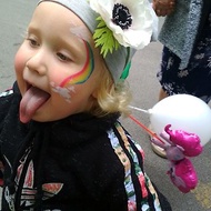 Headband with white anemone Girl headband Flower headband Flower girl hairband