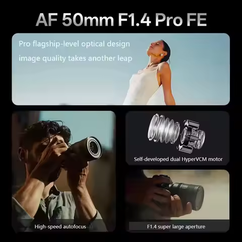 VILTROX 50mm F1.4 PRO Full-Frame Lens Autofocus Large Aperture Standard Prime Lens for Nikon Z for S