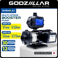 (Japan) Shemiiju (0.5hp / 0.75hp) Multi-Stage Water Pump Automatic Home Booster Water Pump