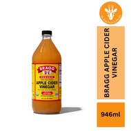 [READY STOCK] Bragg Unfiltered Organic Apple Cider Vinegar 473ml 946ml