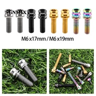 [ Titanium Bike Handlebar Stem Screws M6 Replacement Accessory Stem