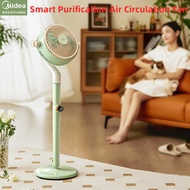Midea Intelligent Air Purification Air Circulation Fan Household Powerful Light Sound Remote Control 3D Stereo Floor