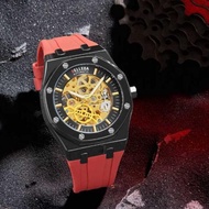 [DISC] PROMO!! JAM TANGAN PRIA BELLEDA 9532 AUTOMATIC SERIES STRAP RUBBER ANTI AIR 30M GARANSI ORIGI