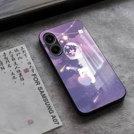 SAMSUNG A07 Glass Softcase - SAMSUNG A07 HP Casing Latest SAMSUNG A07 Casing [M278] SAM Casing - Coo