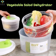 AGY Large Manual Salad And Vegetable Washer Spinner Dryer Household Fruit Dehydrator Drainer